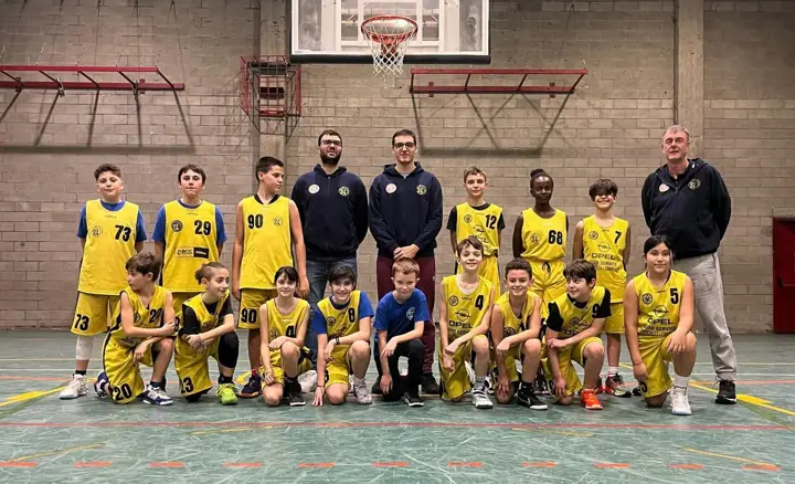 Foto di squadra Esordienti, stagione 2023/2024